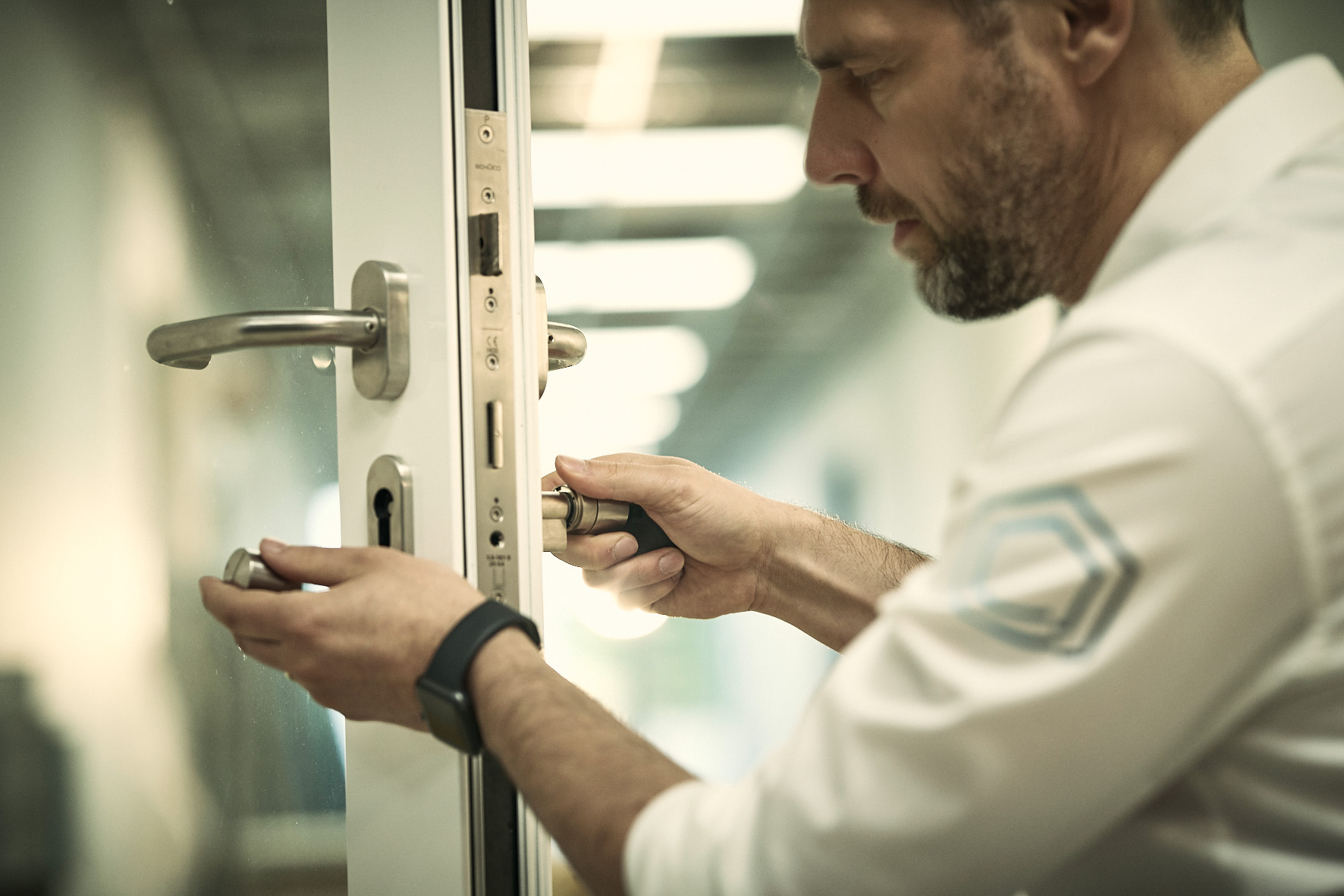 HORN-Servicetechniker bei der Arbeit